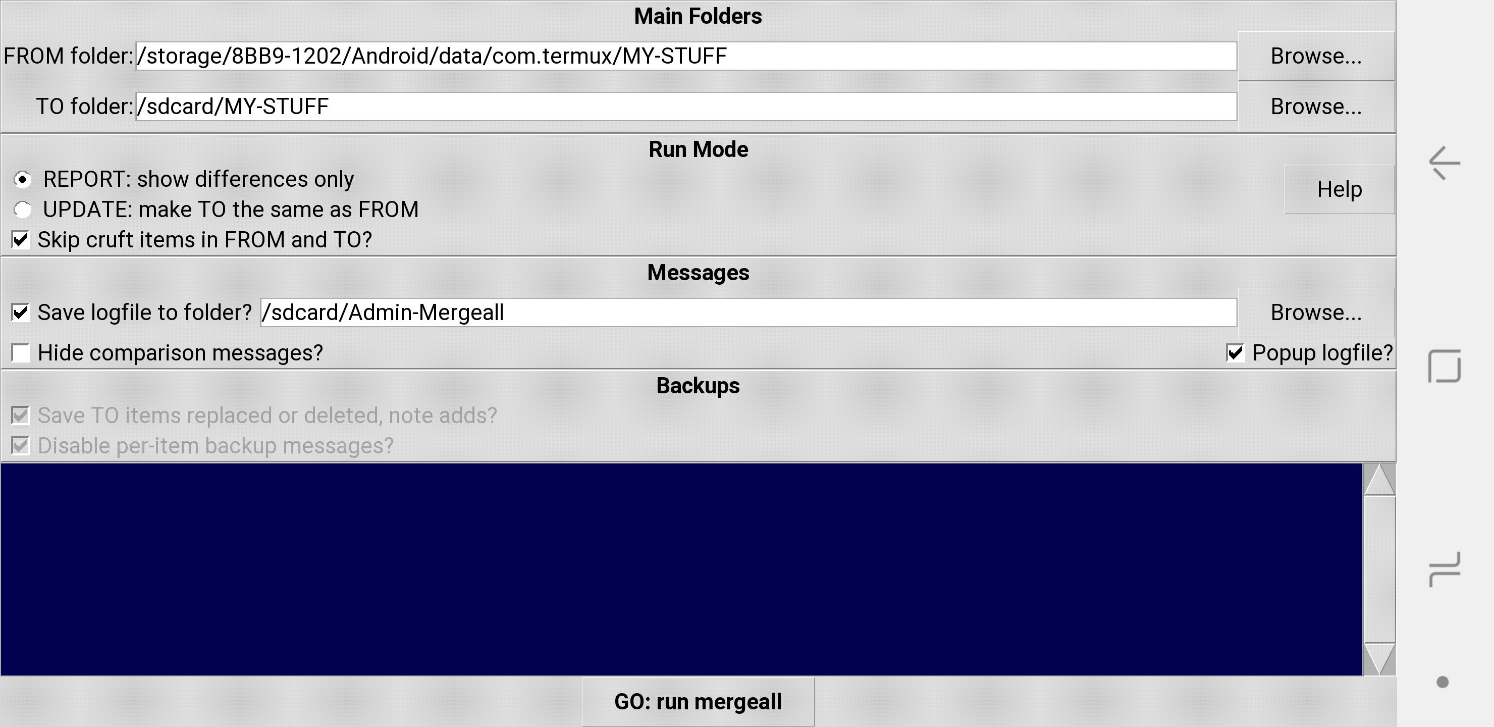 Using Mergeall On Android With Termux And Pydroid 3